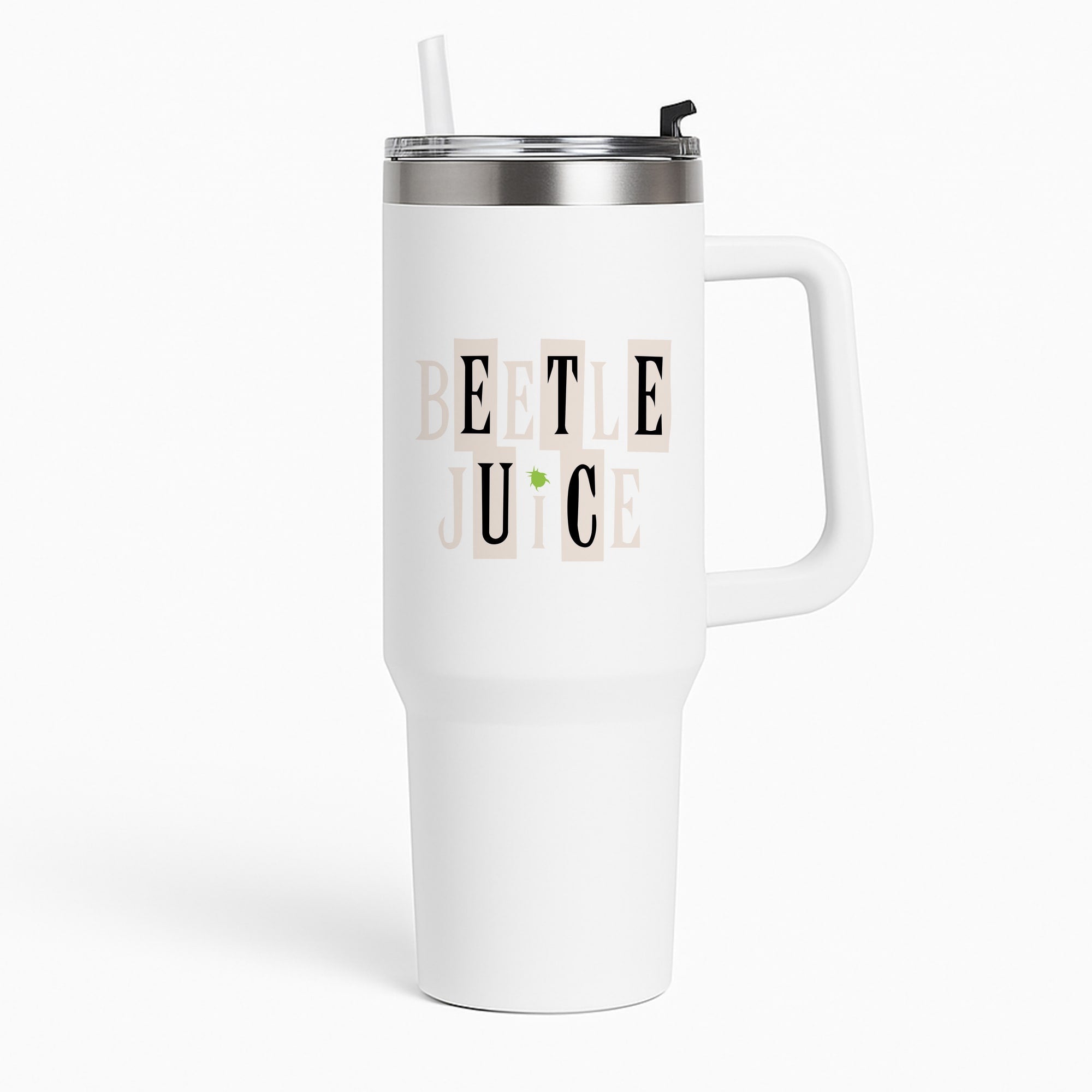 Text - Beetle Halloween Tumbler