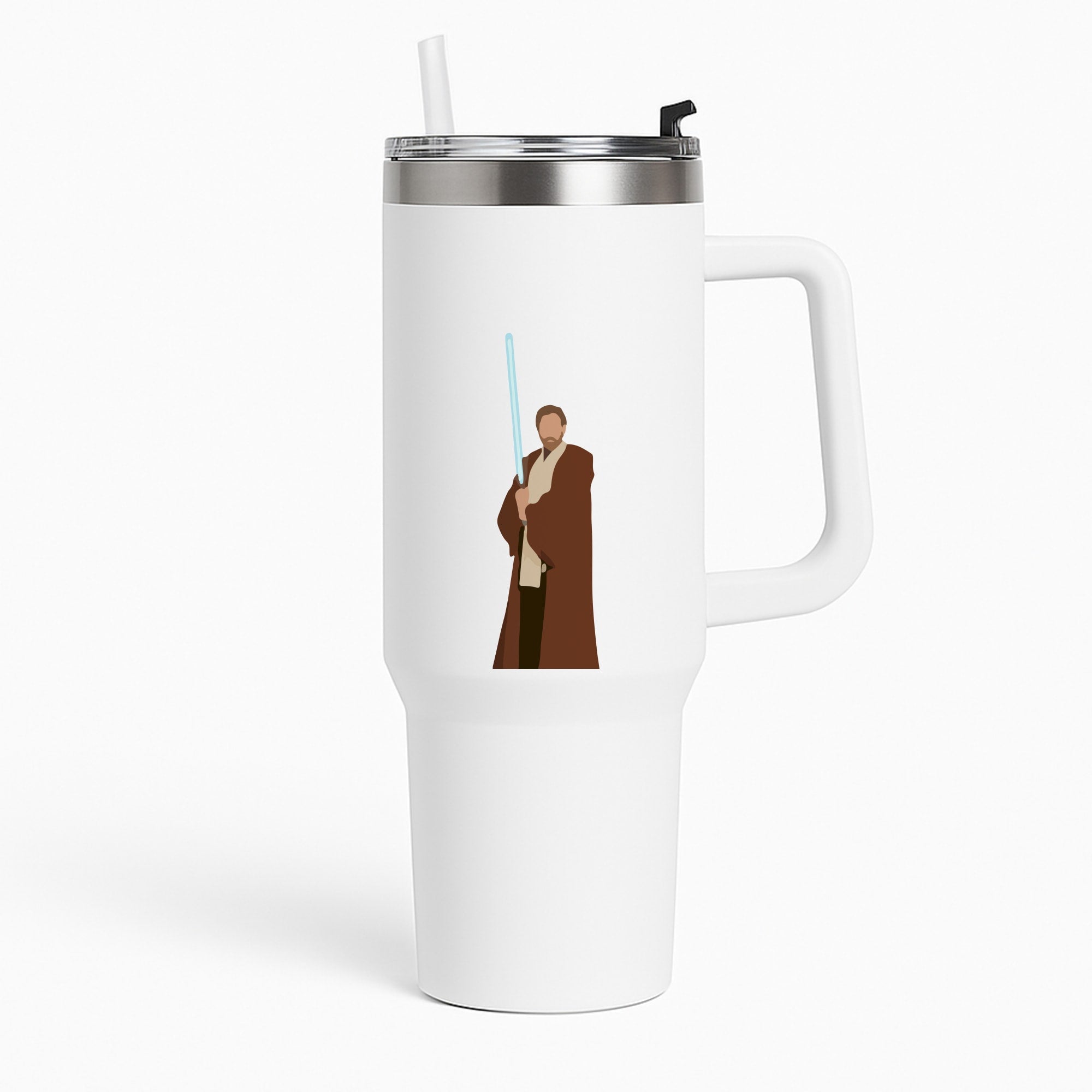 Kenobi Blue Lightsaber Tumbler