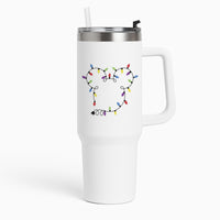 Mouse Christmas Lights Christmas Tumbler