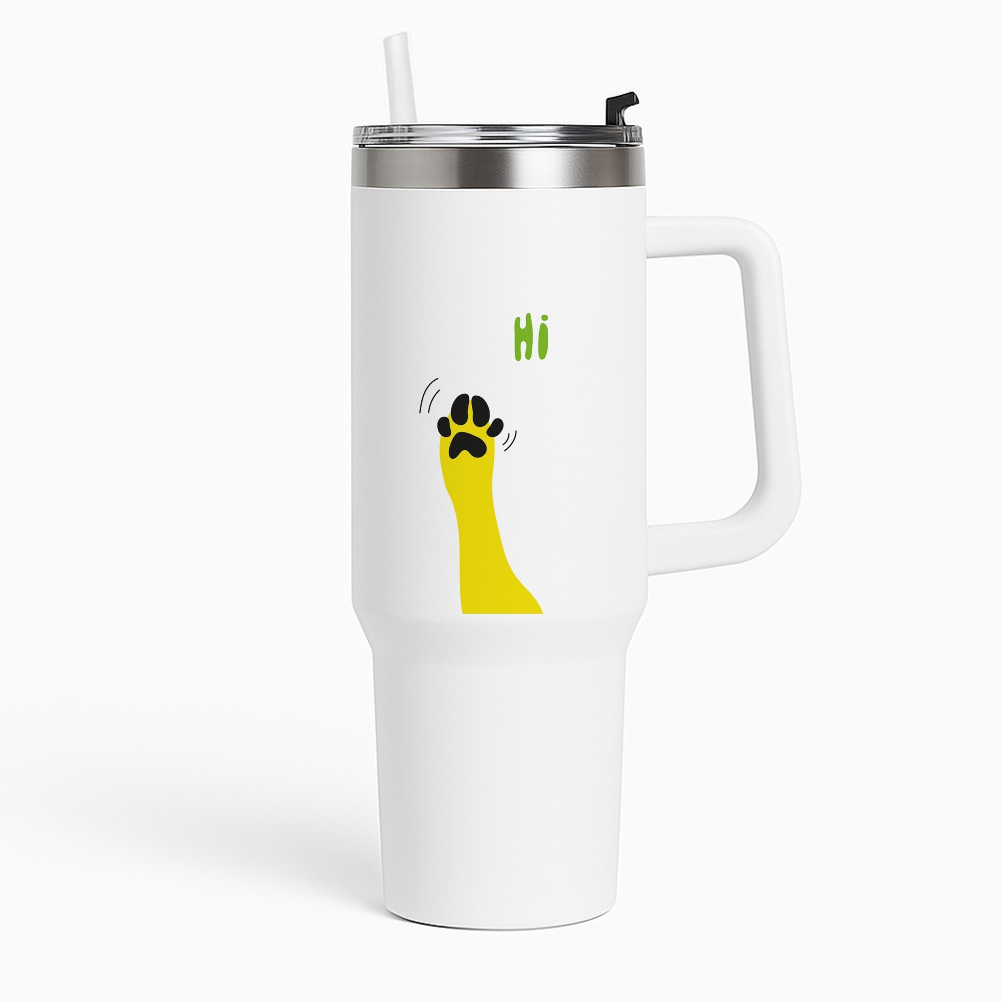 Hi - Dog Patterns Tumbler