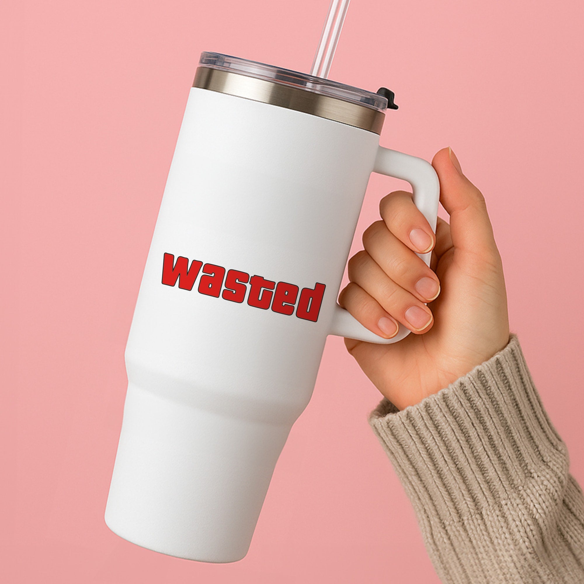 Wasted - Video Game Tumbler