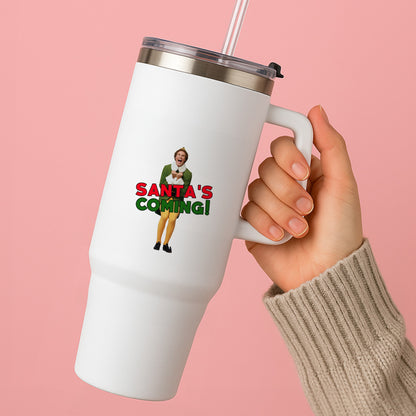 Buddy The Elf - Santa's Coming! Tumbler
