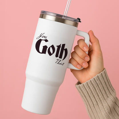 You Goth This Tartan Tumbler