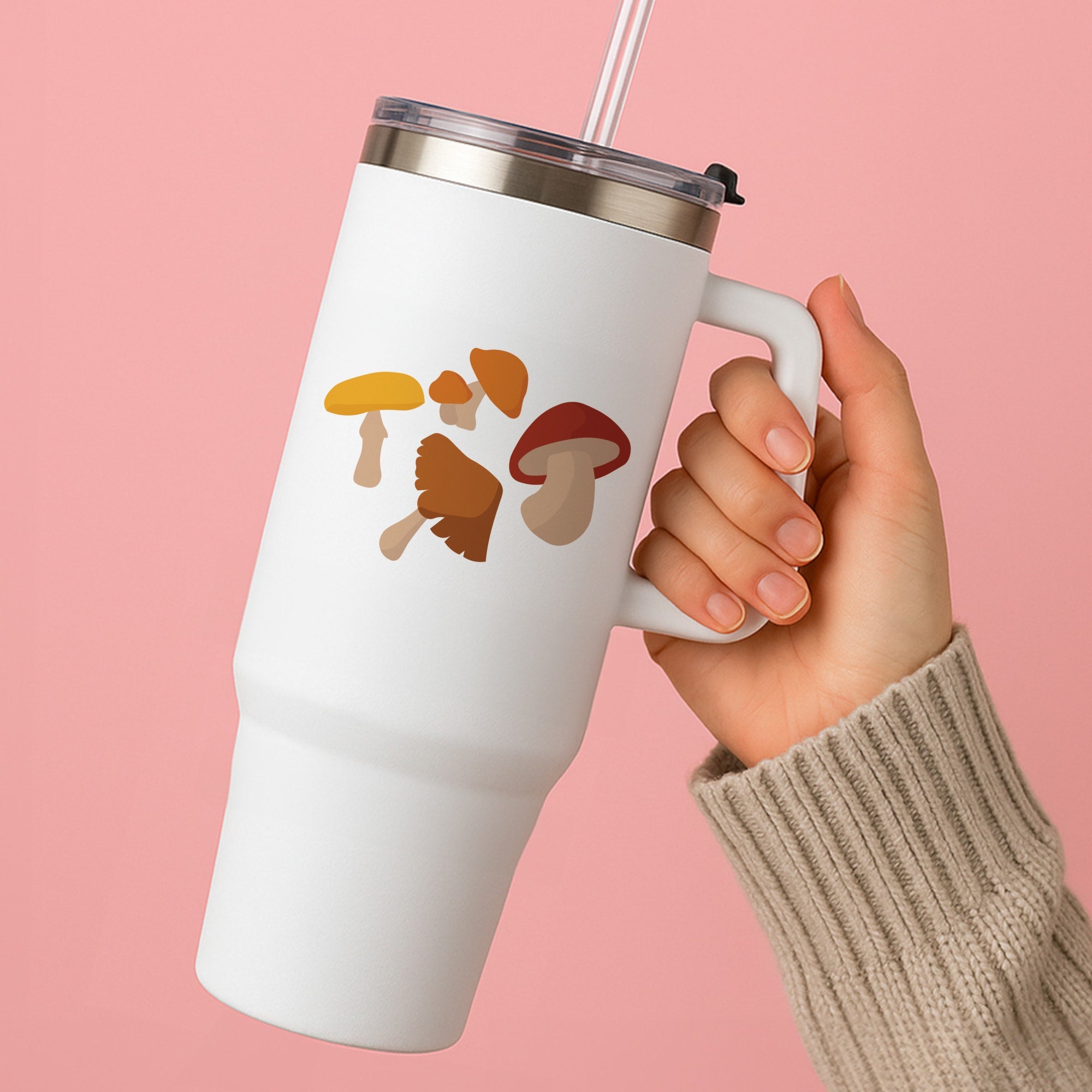Mushroom Pattern - Autumn  Tumbler