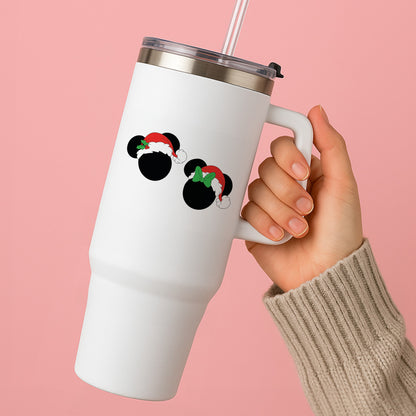 Festive Mice Christmas Tumbler