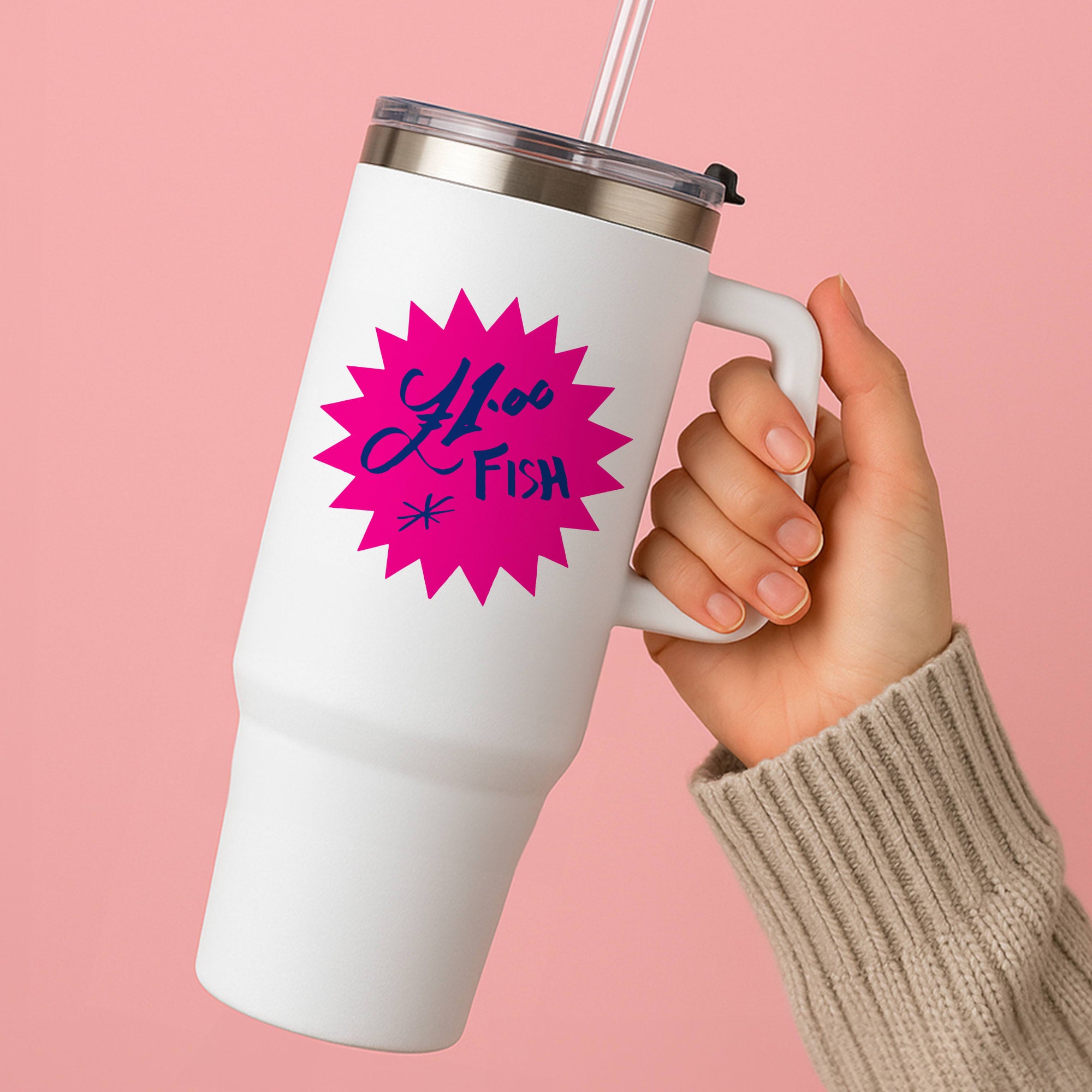 One Pound Fish - British Pop Culture Tumbler