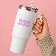 Pink Galaxy Stranger Tumbler 2