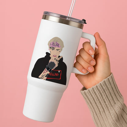 Pink Bandana - Peep Tumbler