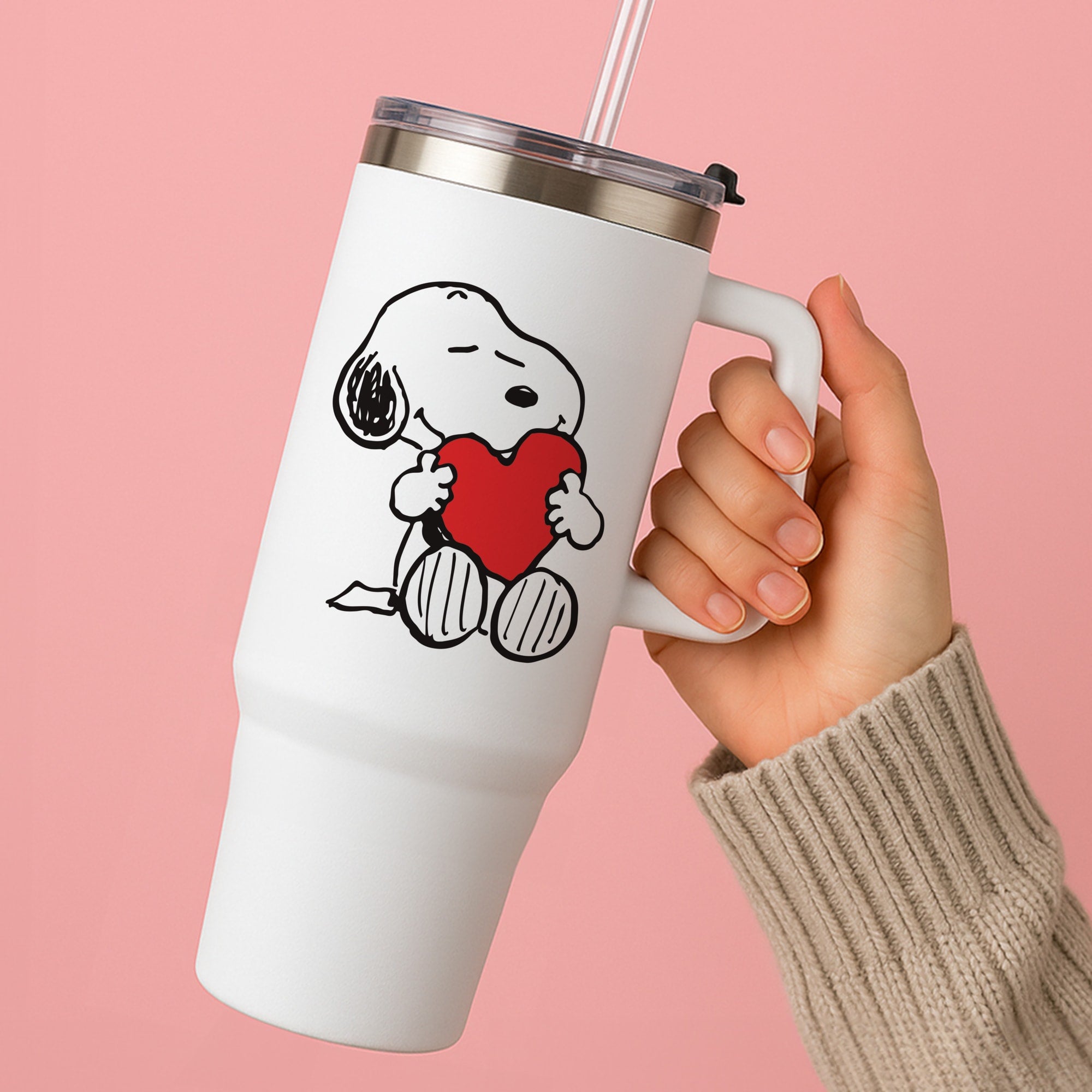 Snoopy - Valentine's Day Tumbler