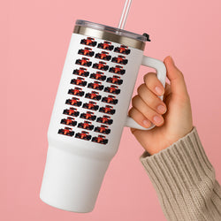 F1 Car Collage Tumbler