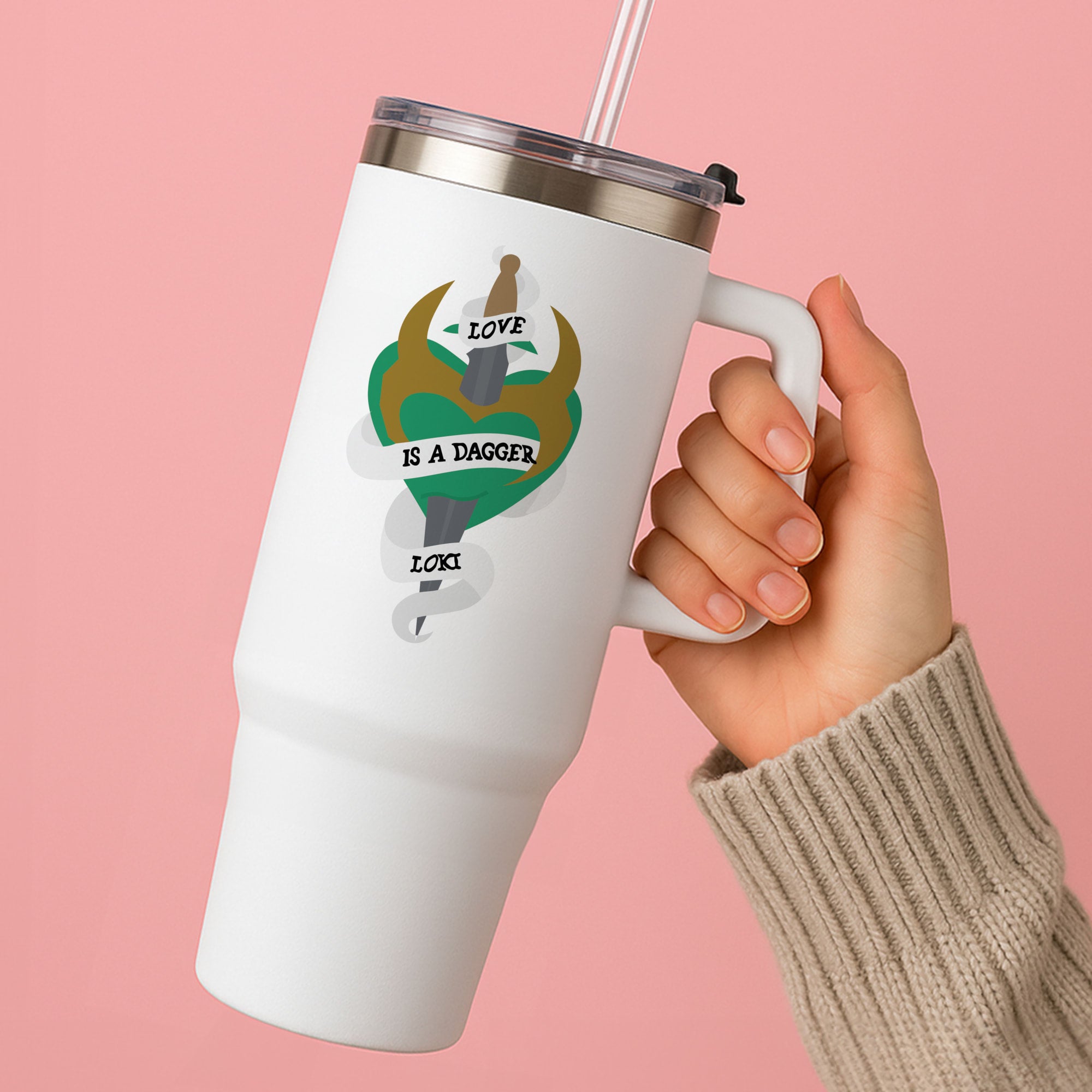 Love Is A Dagger Tumbler