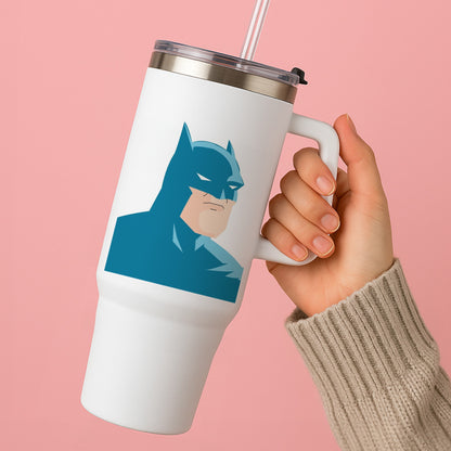 Blue Bat Superhero Tumbler