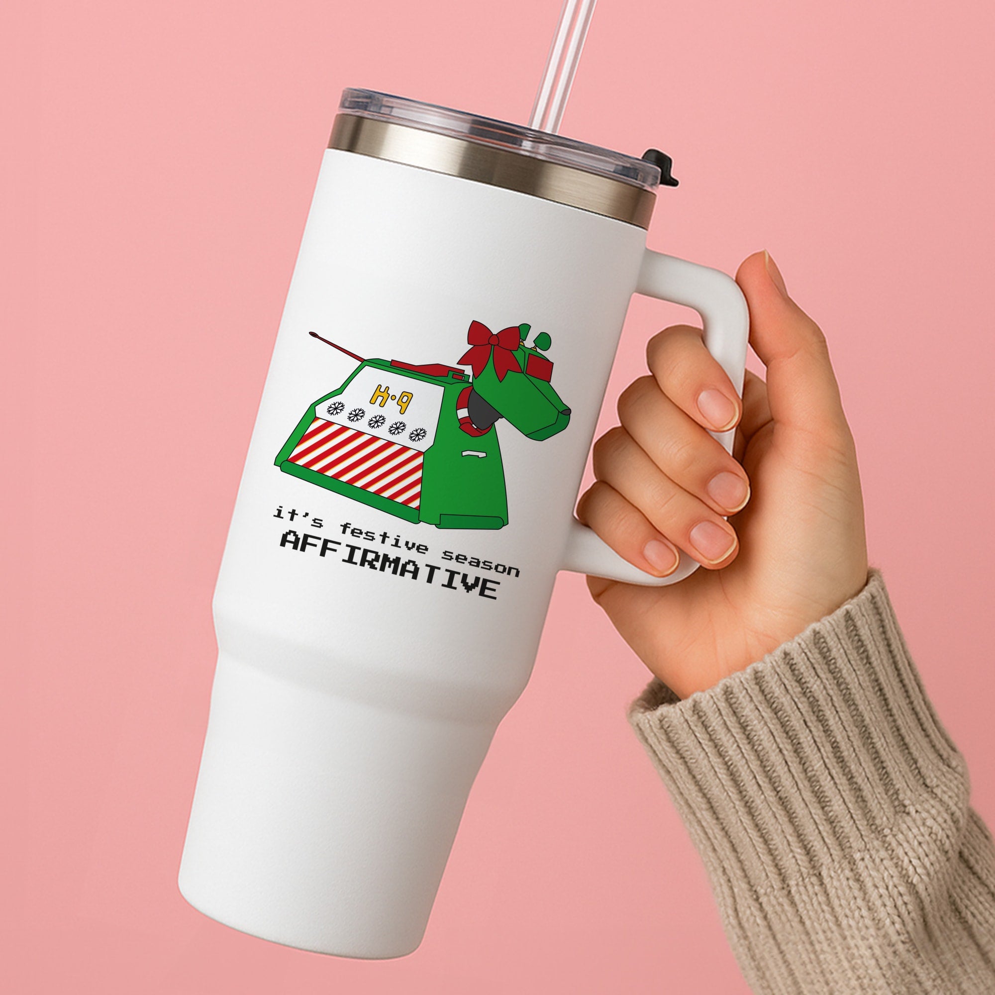 K9 Festive Season - Doctor Who Tumbler