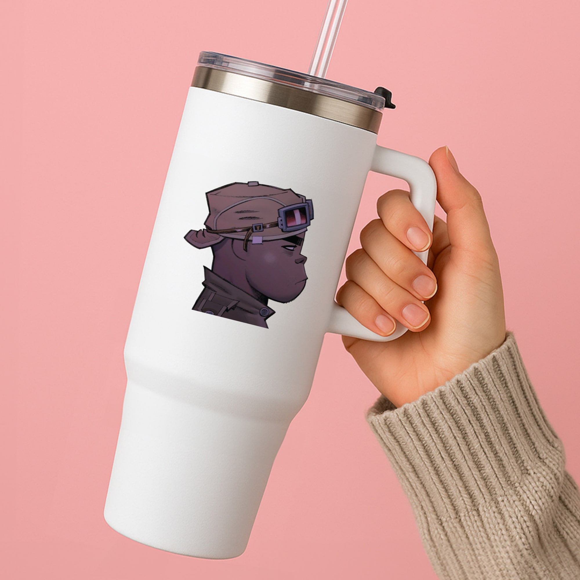 Purple 2d Tumbler