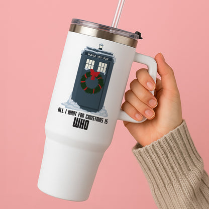 All I Want For Christmas Is Who - Doctor Who Tumbler