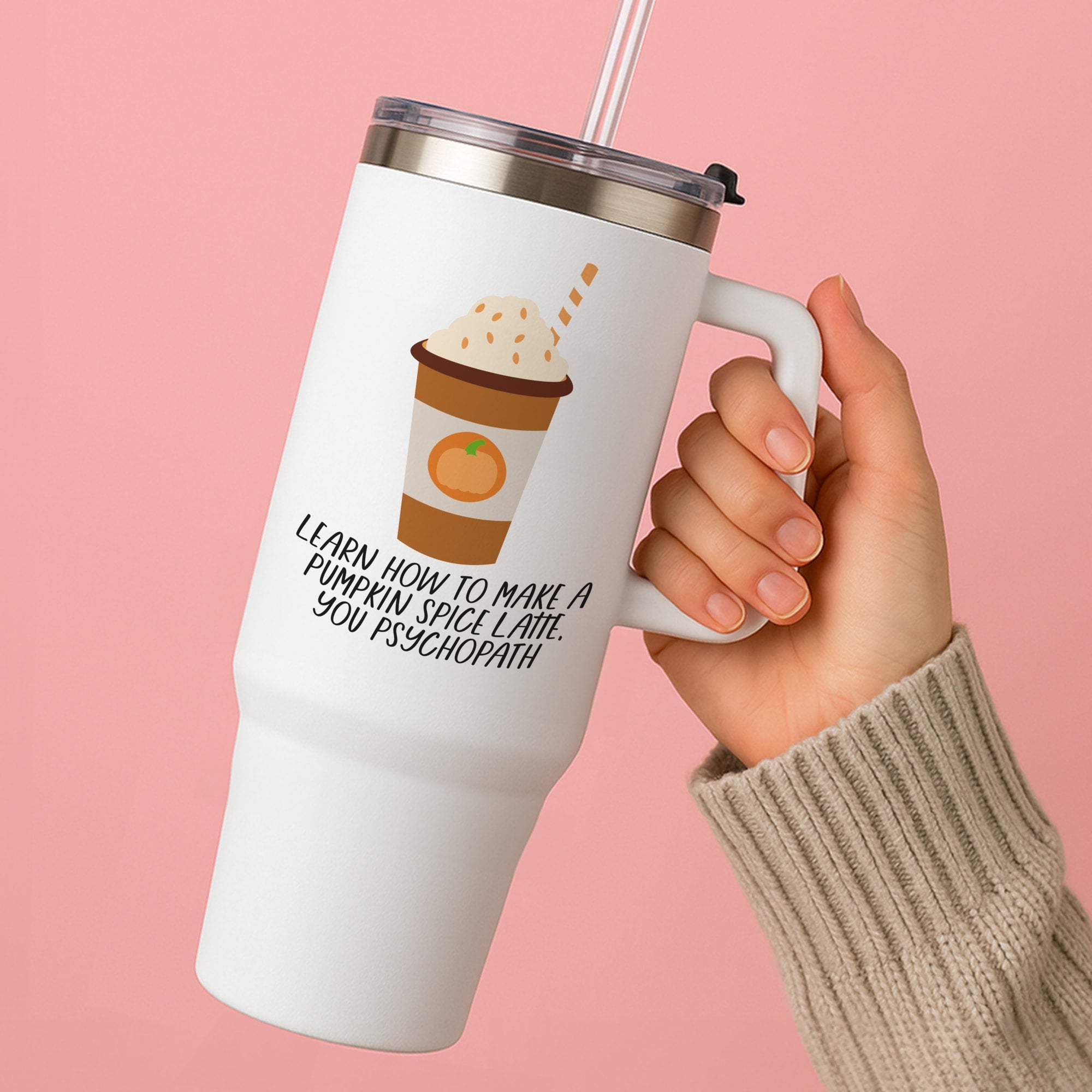 Learn How To Make A Pumpkin Spice Latte - Halloween Queens Tumbler