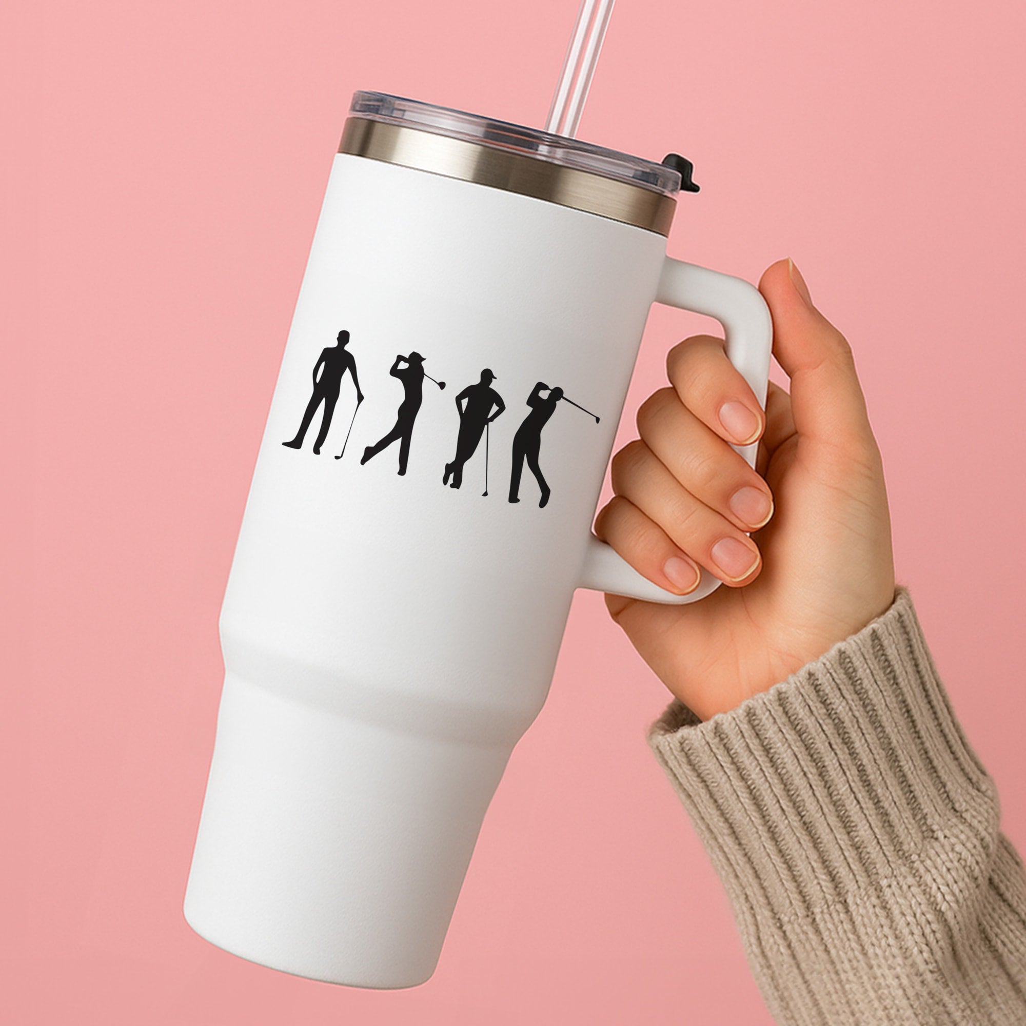 Golf Silhouettes Tumbler