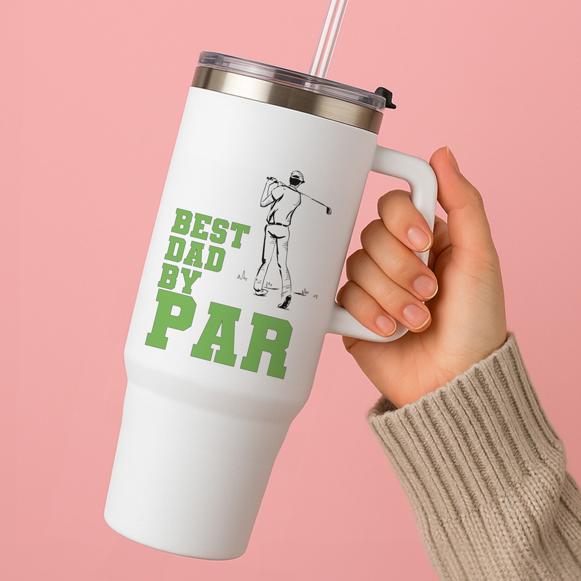 Best Dad By Par - Fathers Day Tumbler