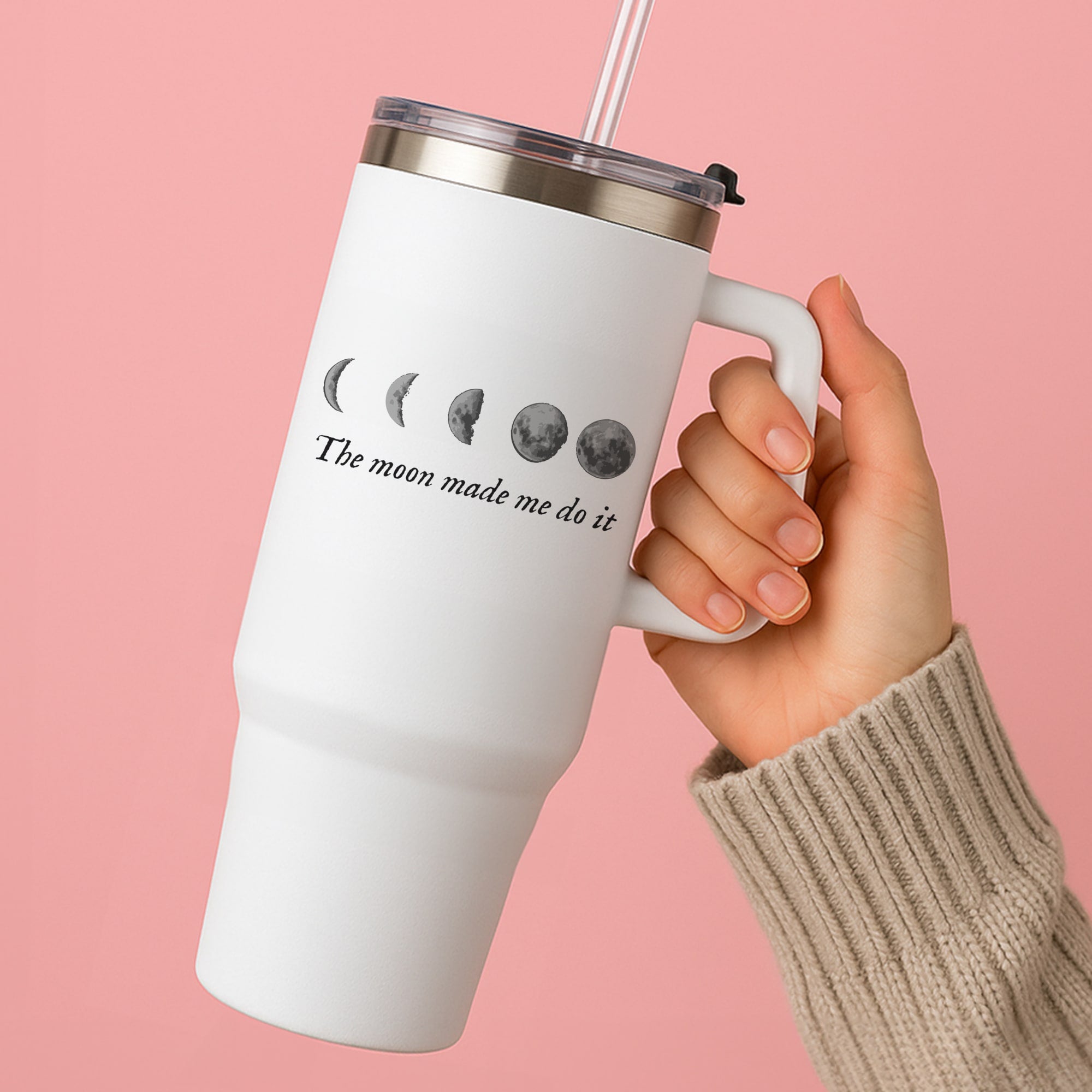 The Moon Made Me Do It Tumbler
