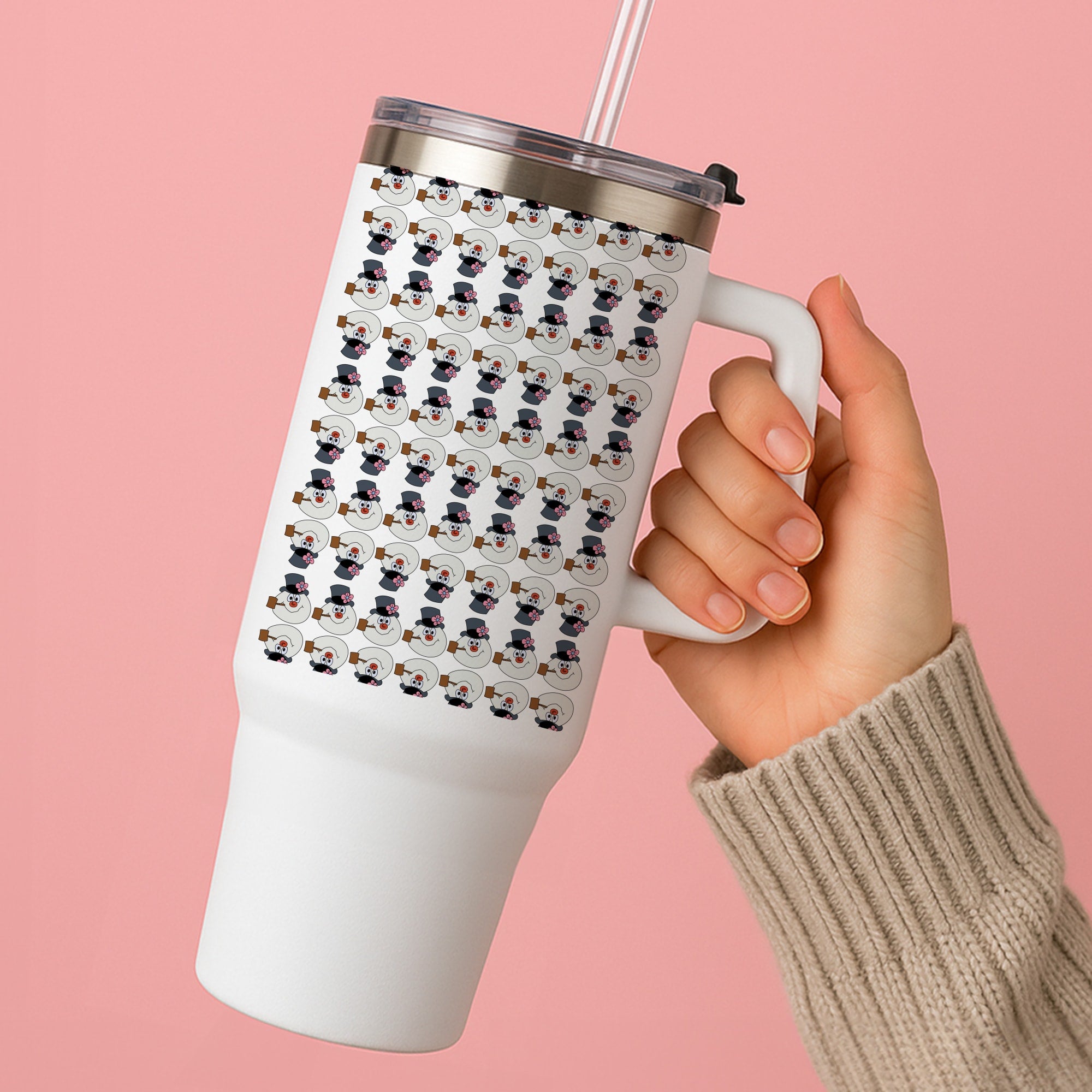 Pattern - Snowman Tumbler