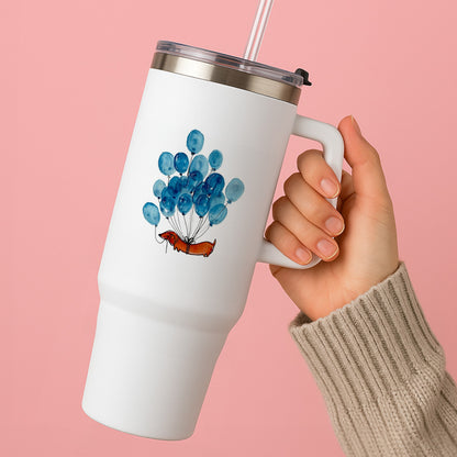Dachshund And Balloons Tumbler