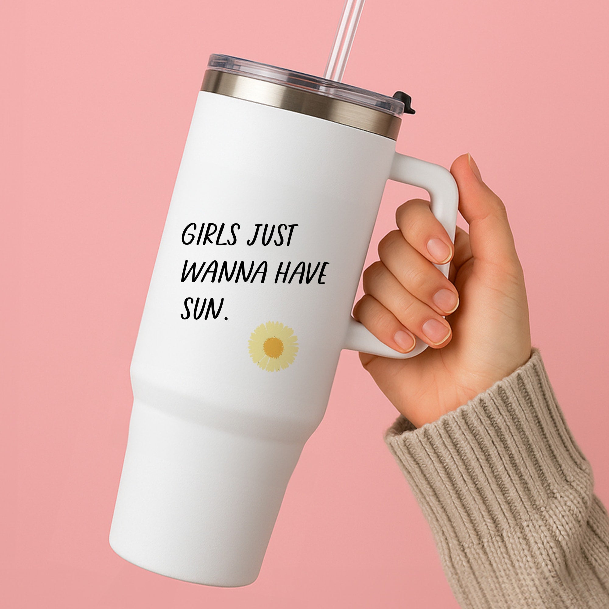 Girls Just Wanna Have Sun - Summer Tumbler