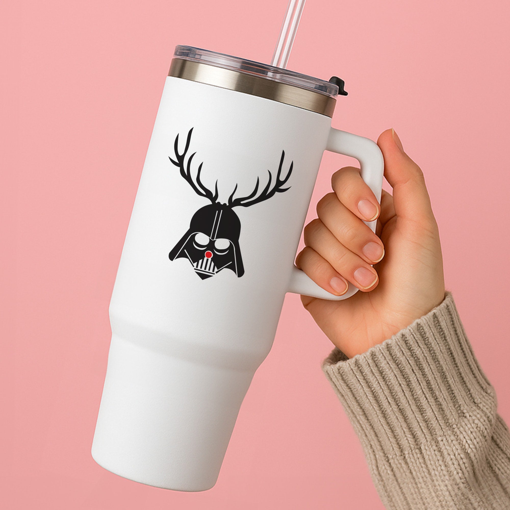 Christmas Darth Vader Tumbler