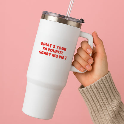 What's Your Favourite Scary Movie - Halloween Tumbler
