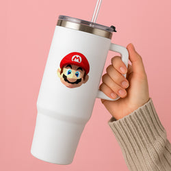 Mario Face - Mario Tumbler