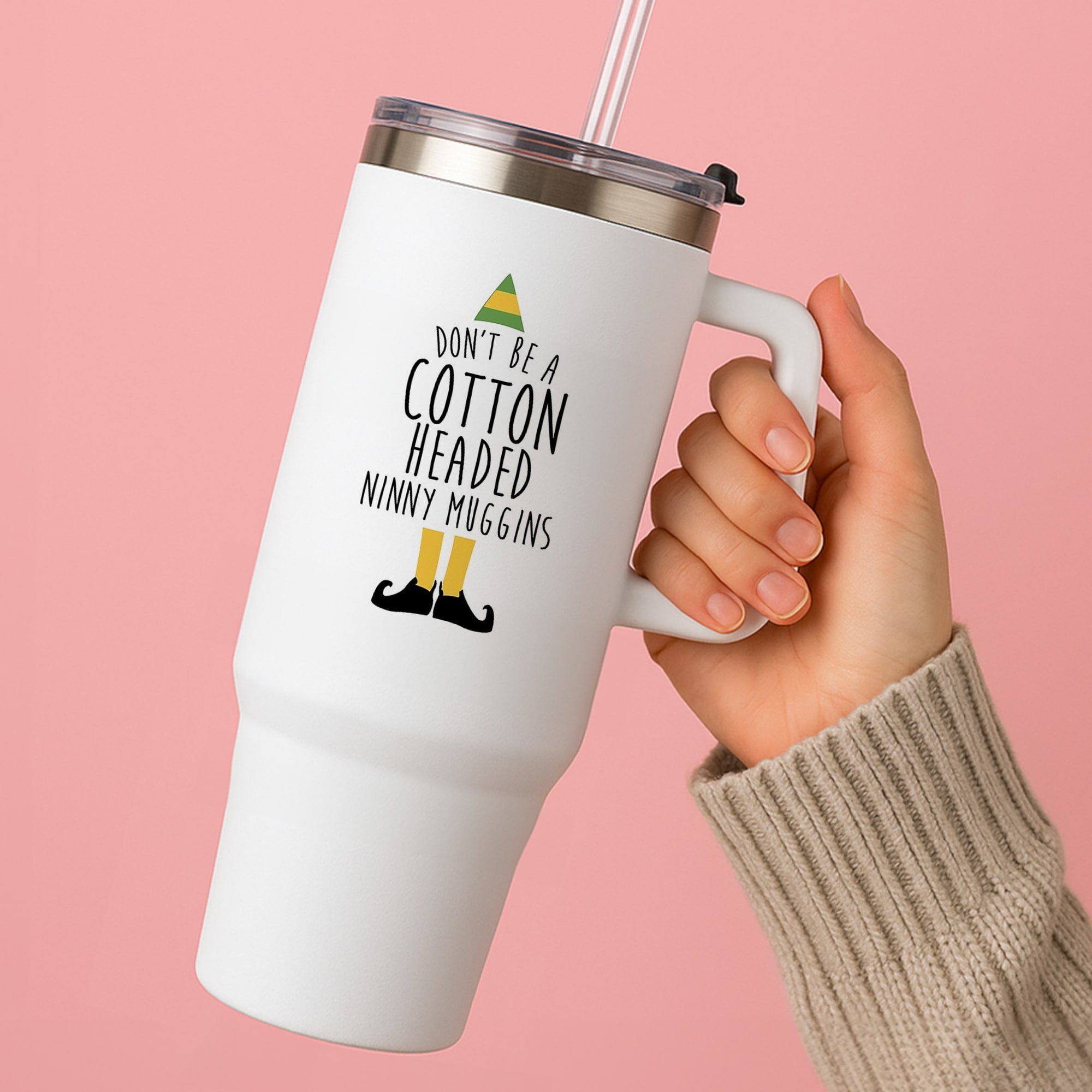 Cotton Headed Ninny Muggins - Buddy The Elf Tumbler