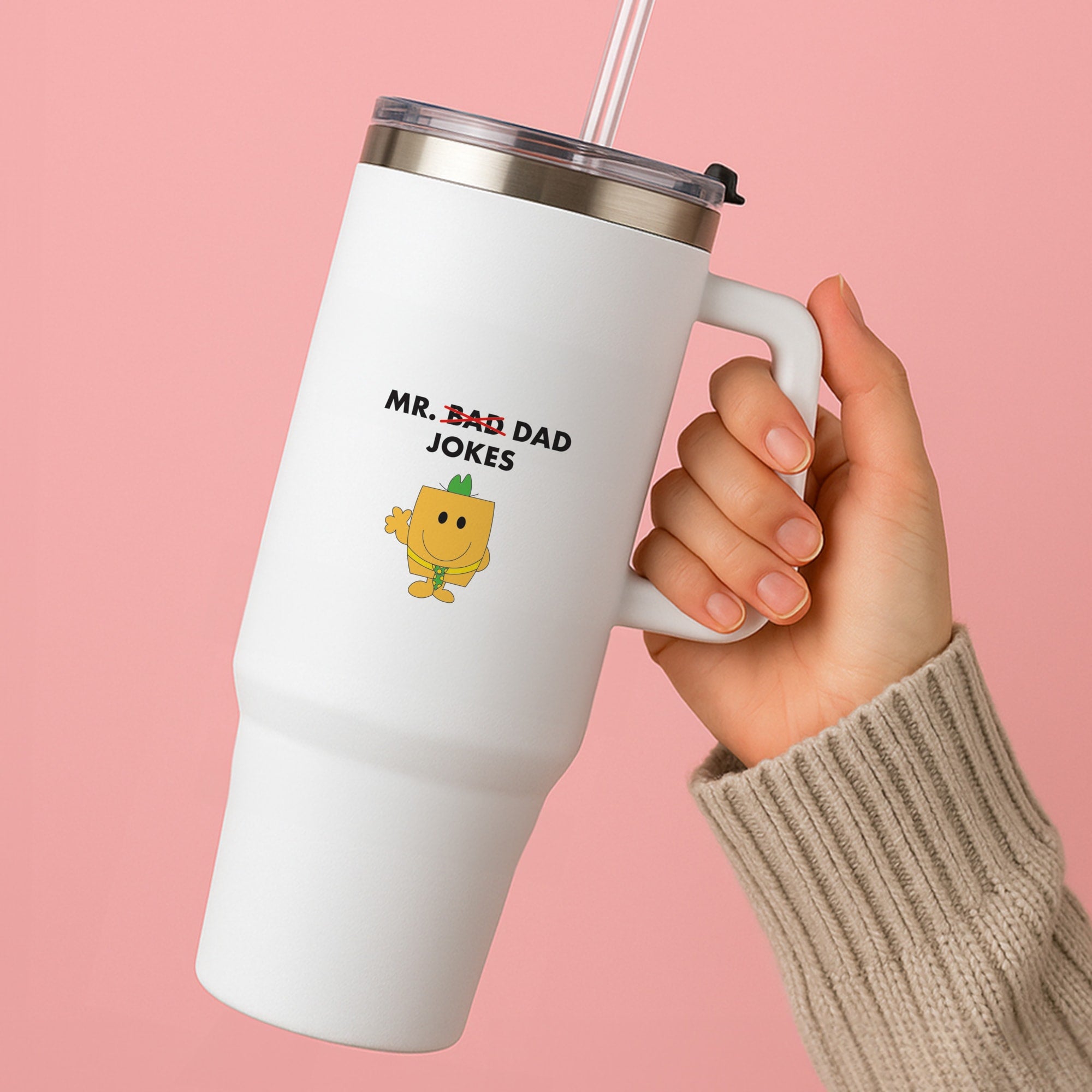 Mr Dad Jokes - Personalised Father's Day Tumbler