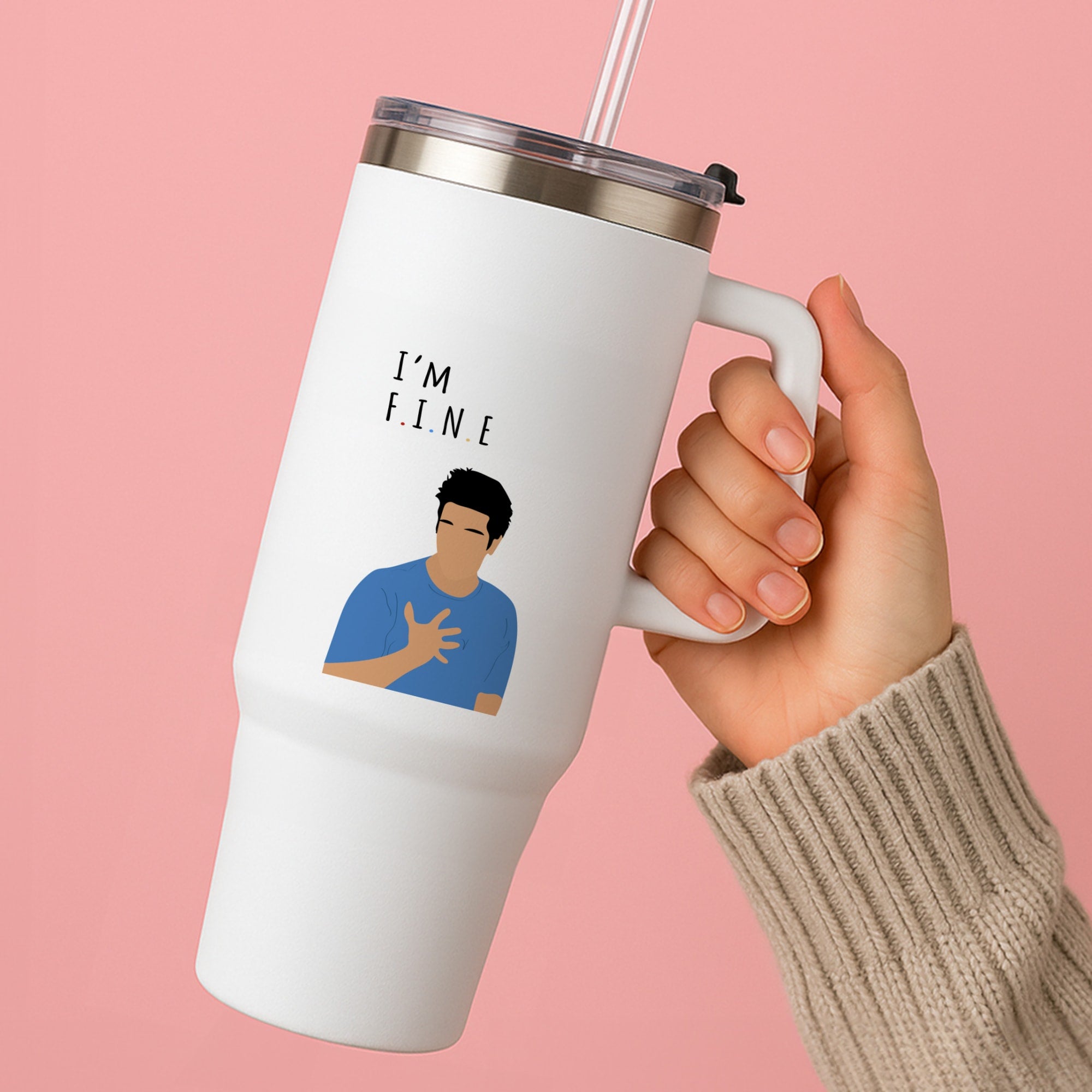 I'm Fine Tumbler