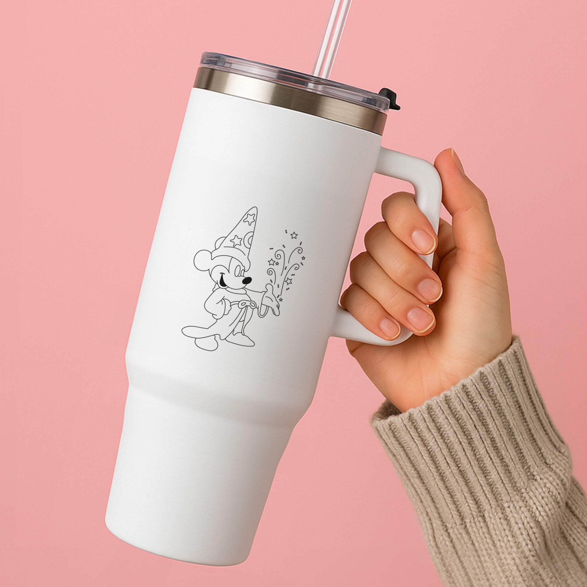 Wizard Mickey Blue Tumbler