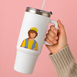 Faceless Dustin - Stranger Things Tumbler
