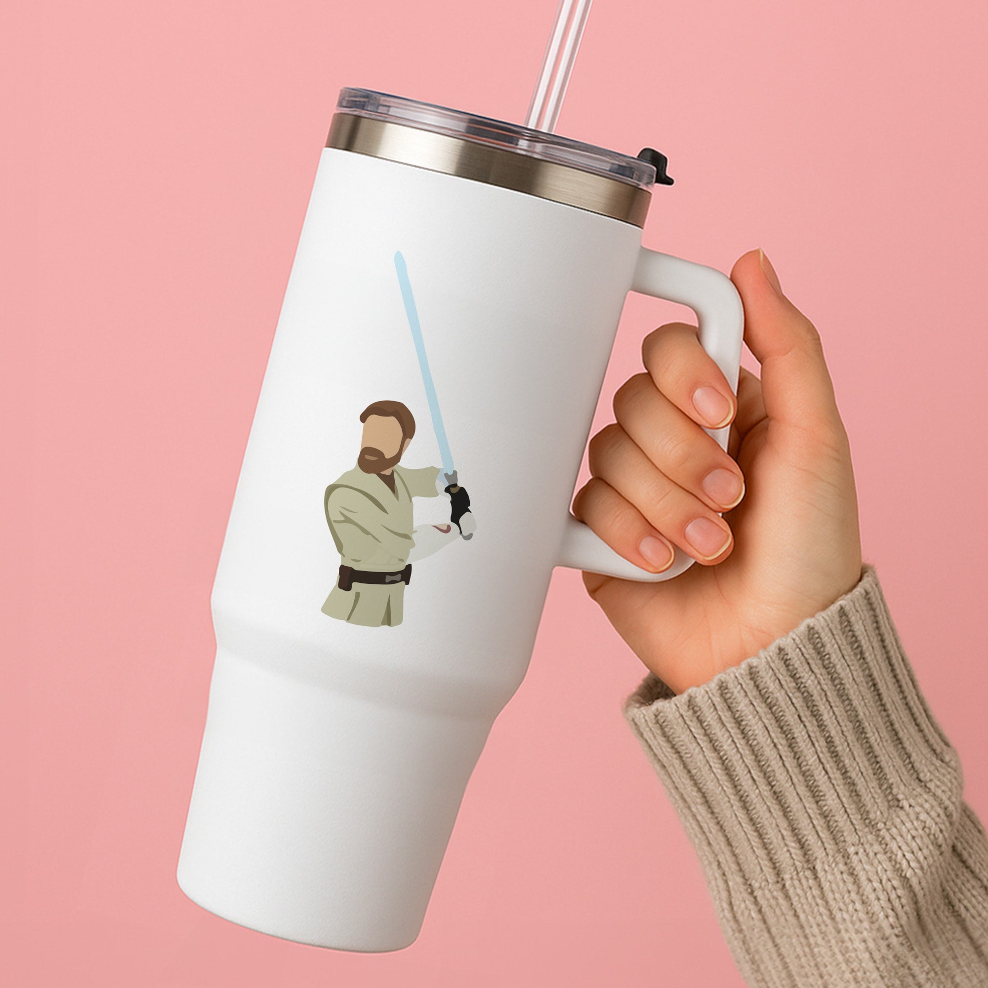 Kenobi Faceless Tumbler