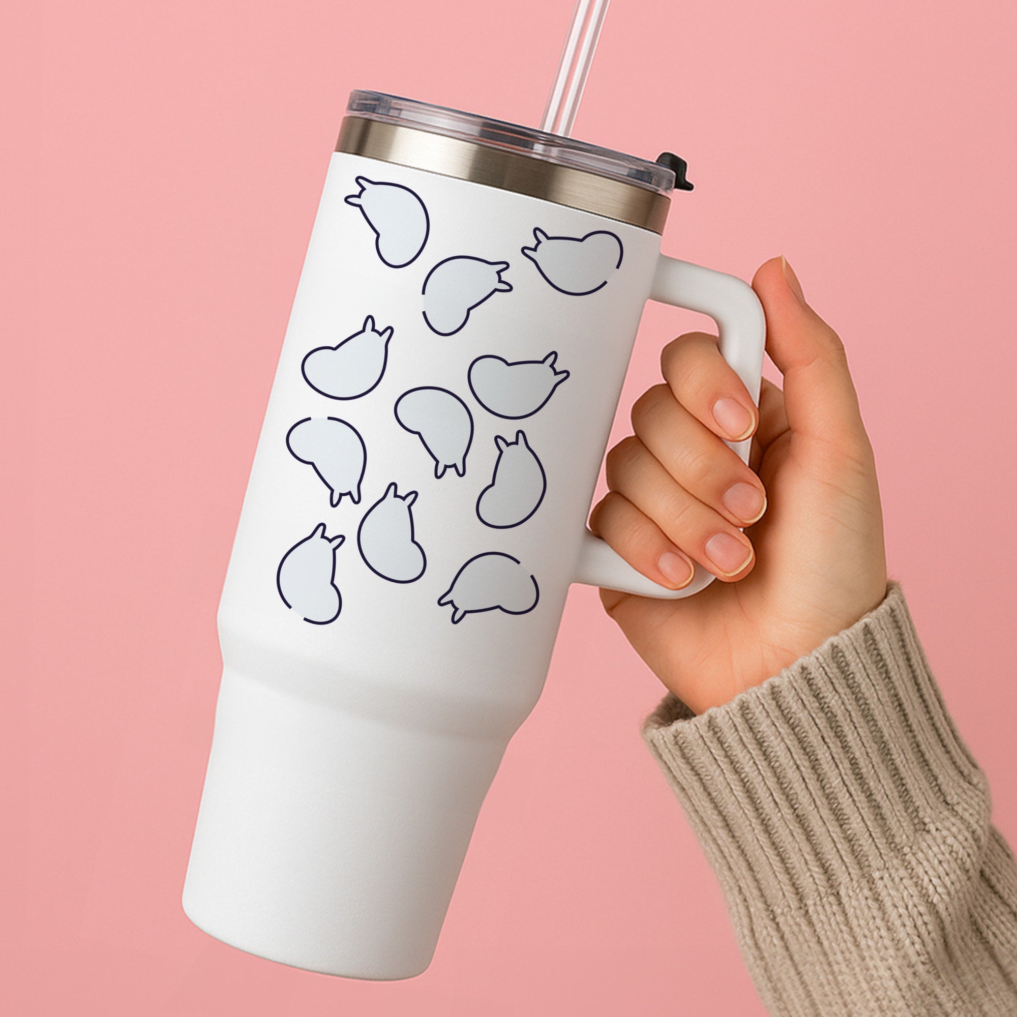 Moom Pattern Tumbler