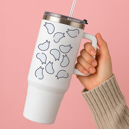 Moom Pattern Tumbler