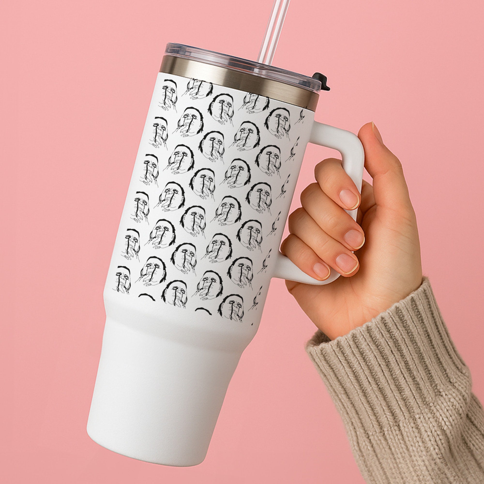 Michael Myers Pattern Tumbler