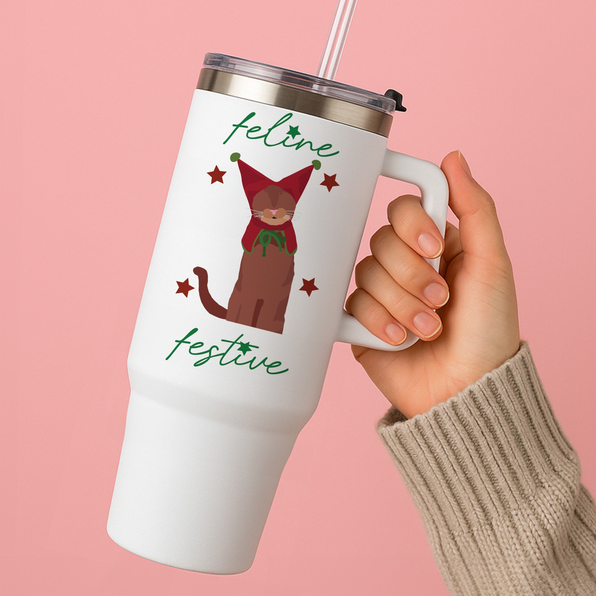 Feline Festive  Tumbler
