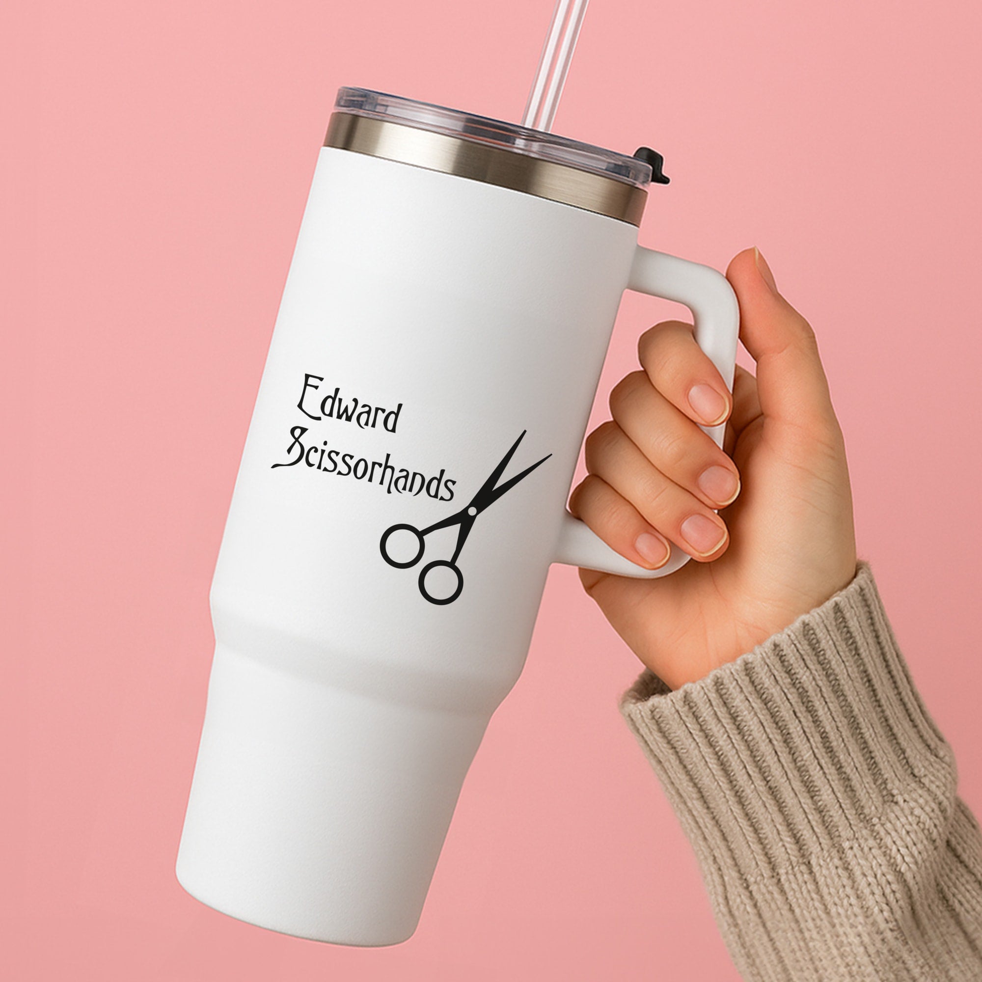 Name - Scissorhands Tumbler