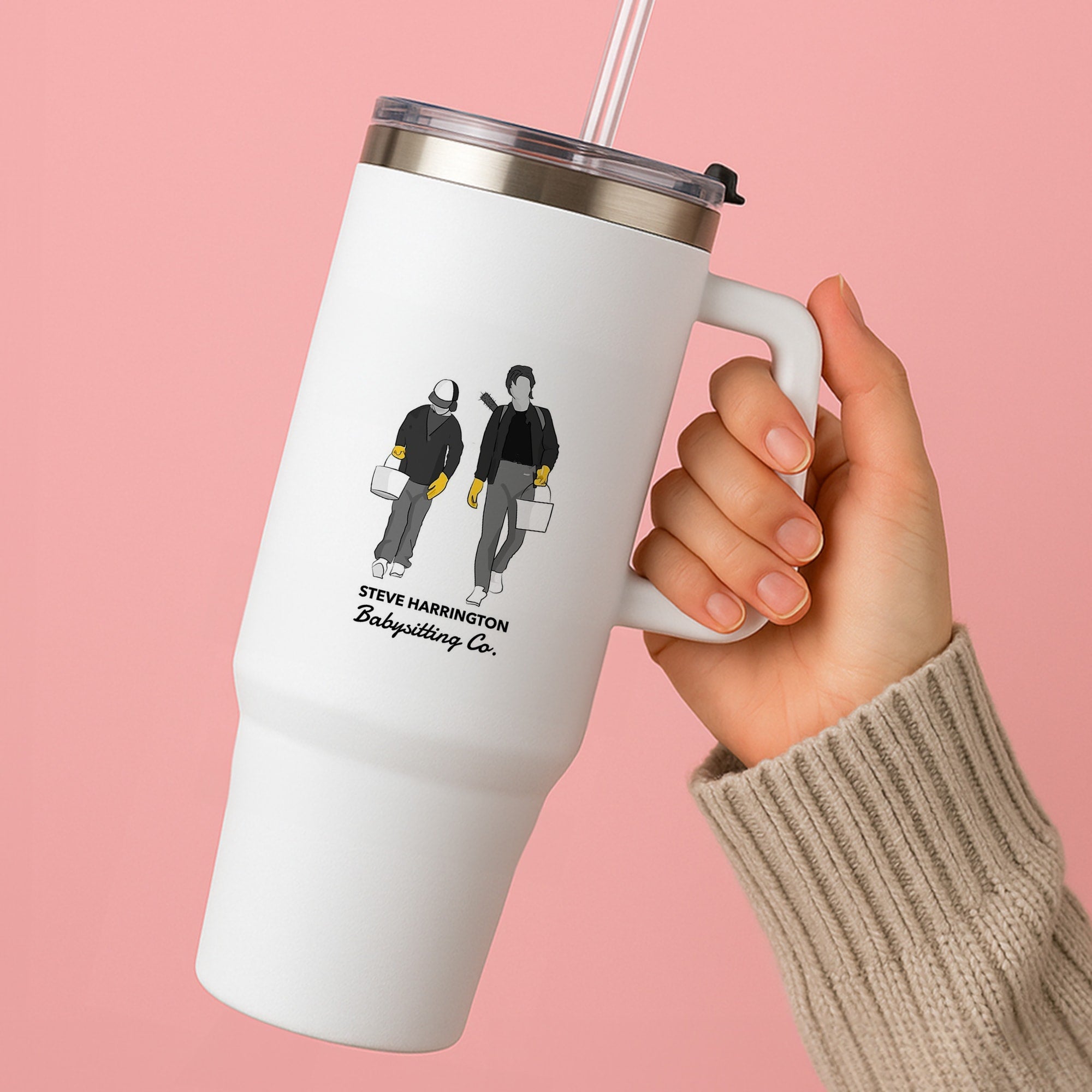 Steve Harrington Babysitting Co Tumbler