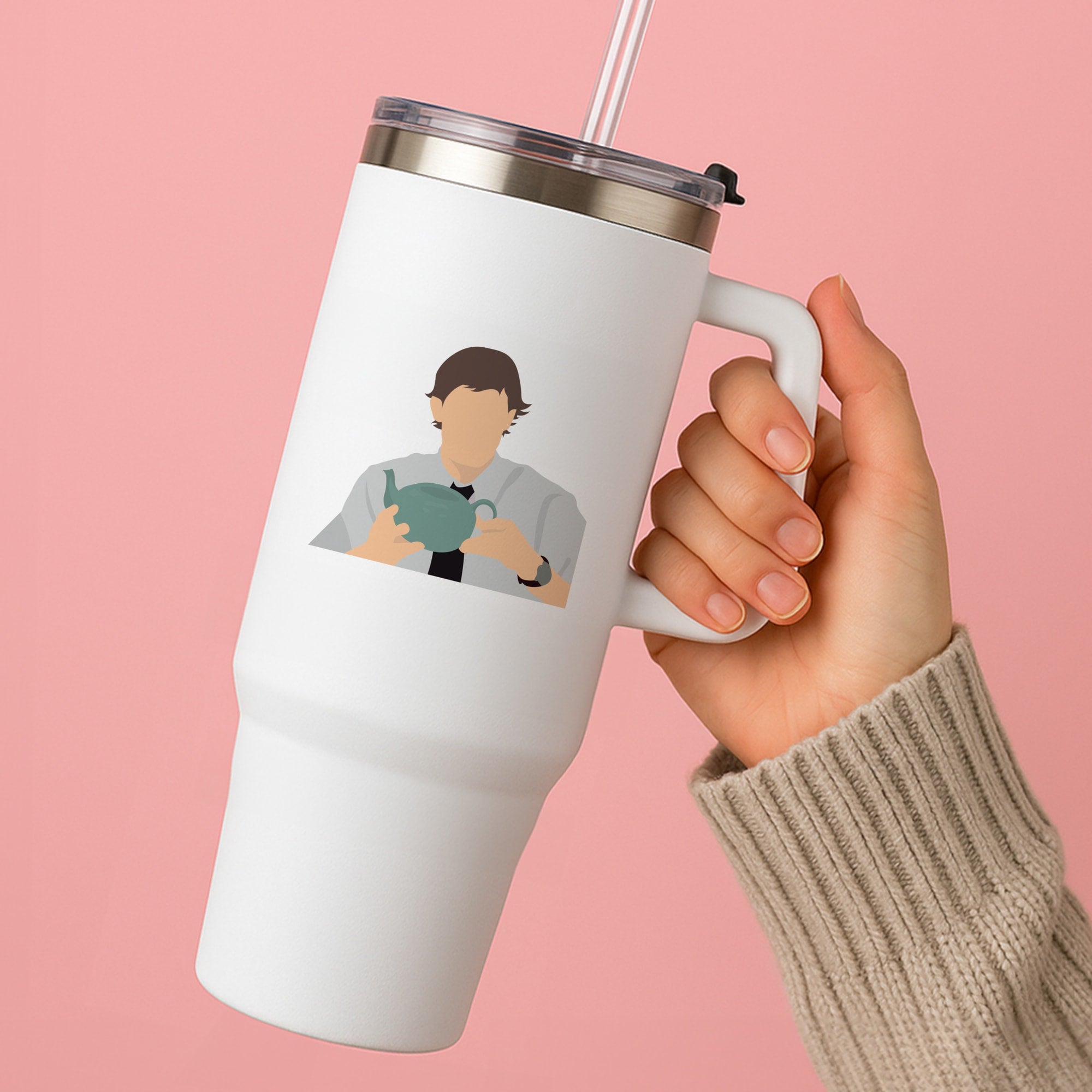 Jim's Tea Pot For Pam Tumbler