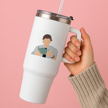 Jim's Tea Pot For Pam Tumbler