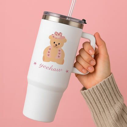 Yeehaw Teddy Bear Tumbler