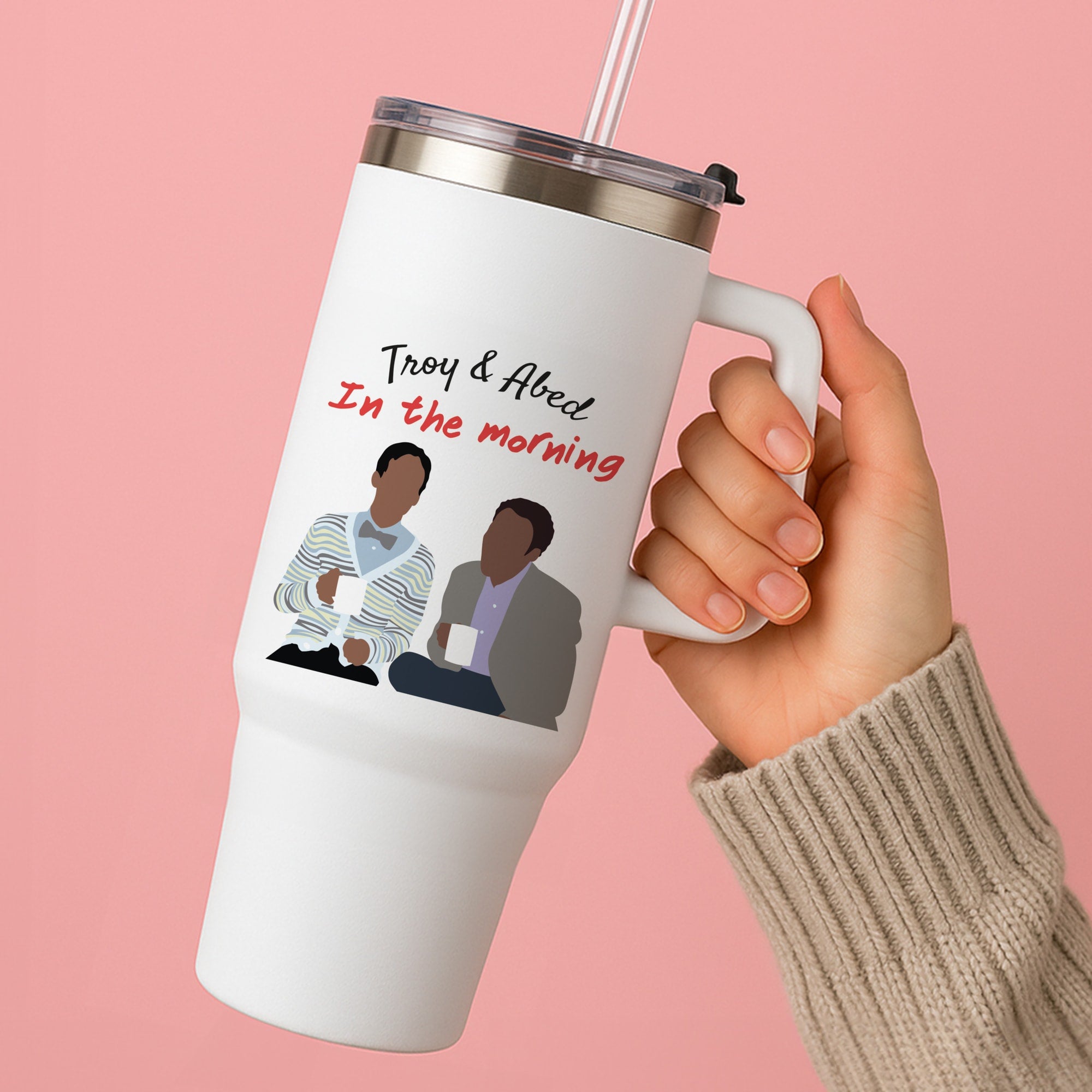 Troy And Abed In The Morning - Community Tumbler