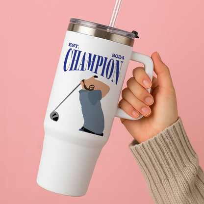 Schauffele Champion 2024 Tumbler