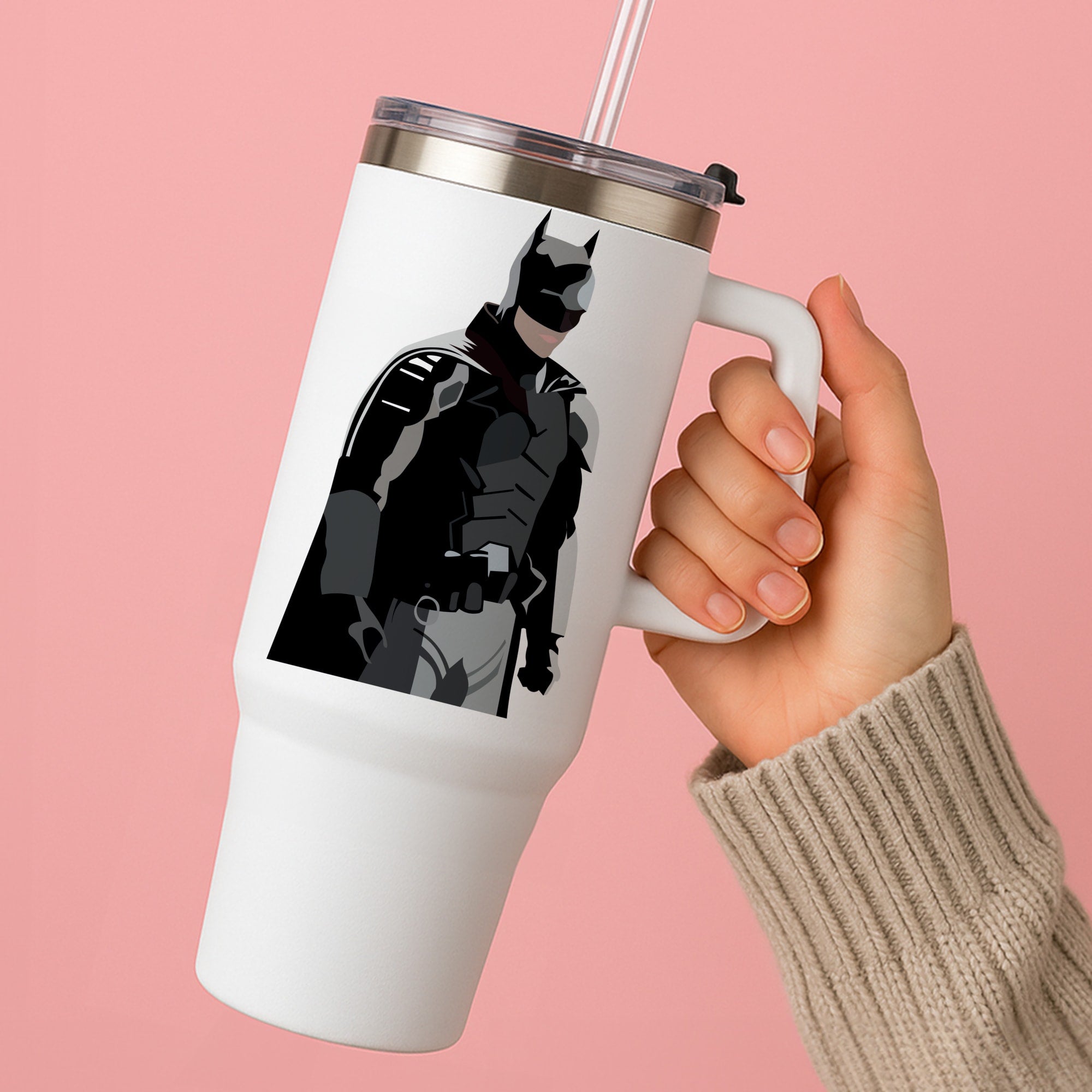 Black Bat Superhero Tumbler