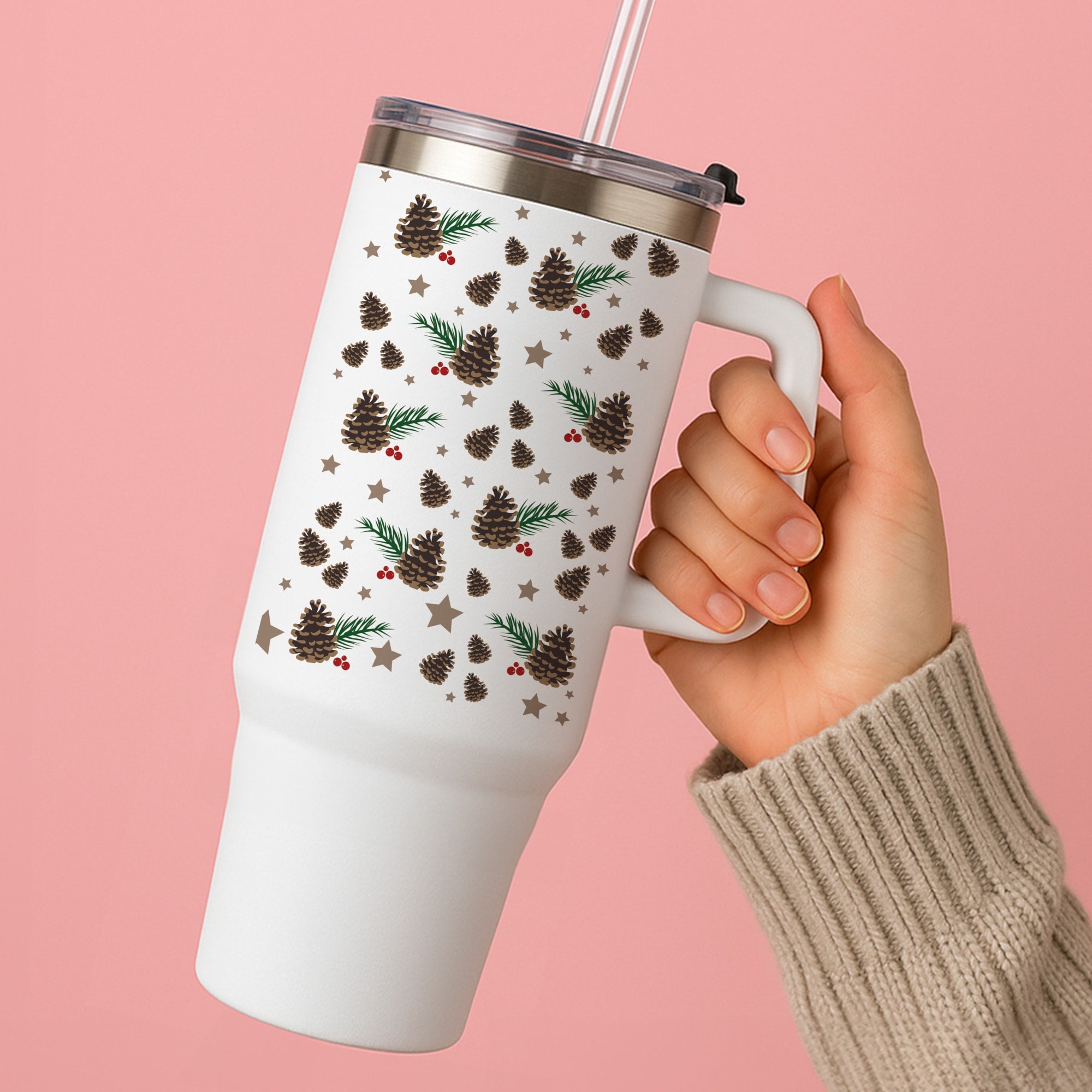 Acorn - Christmas Patterns Tumbler