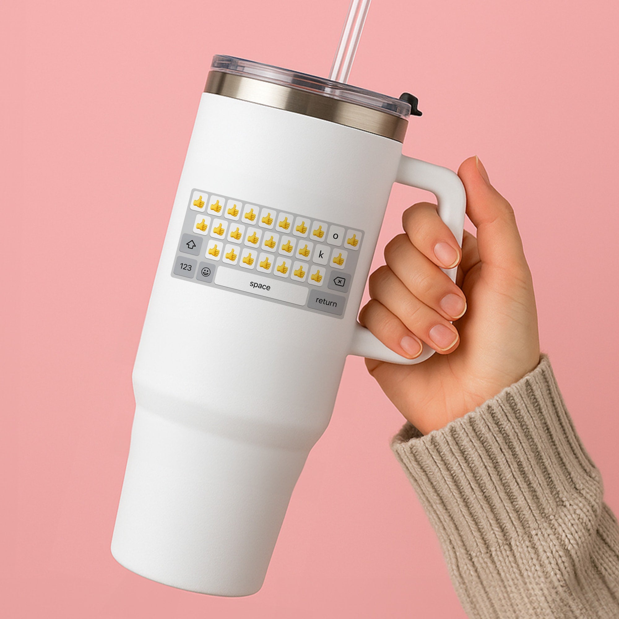 Dad's Keyboard - Father's Day Tumbler