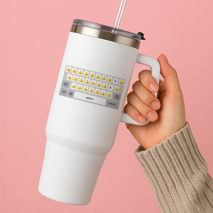 Dad's Keyboard - Father's Day Tumbler